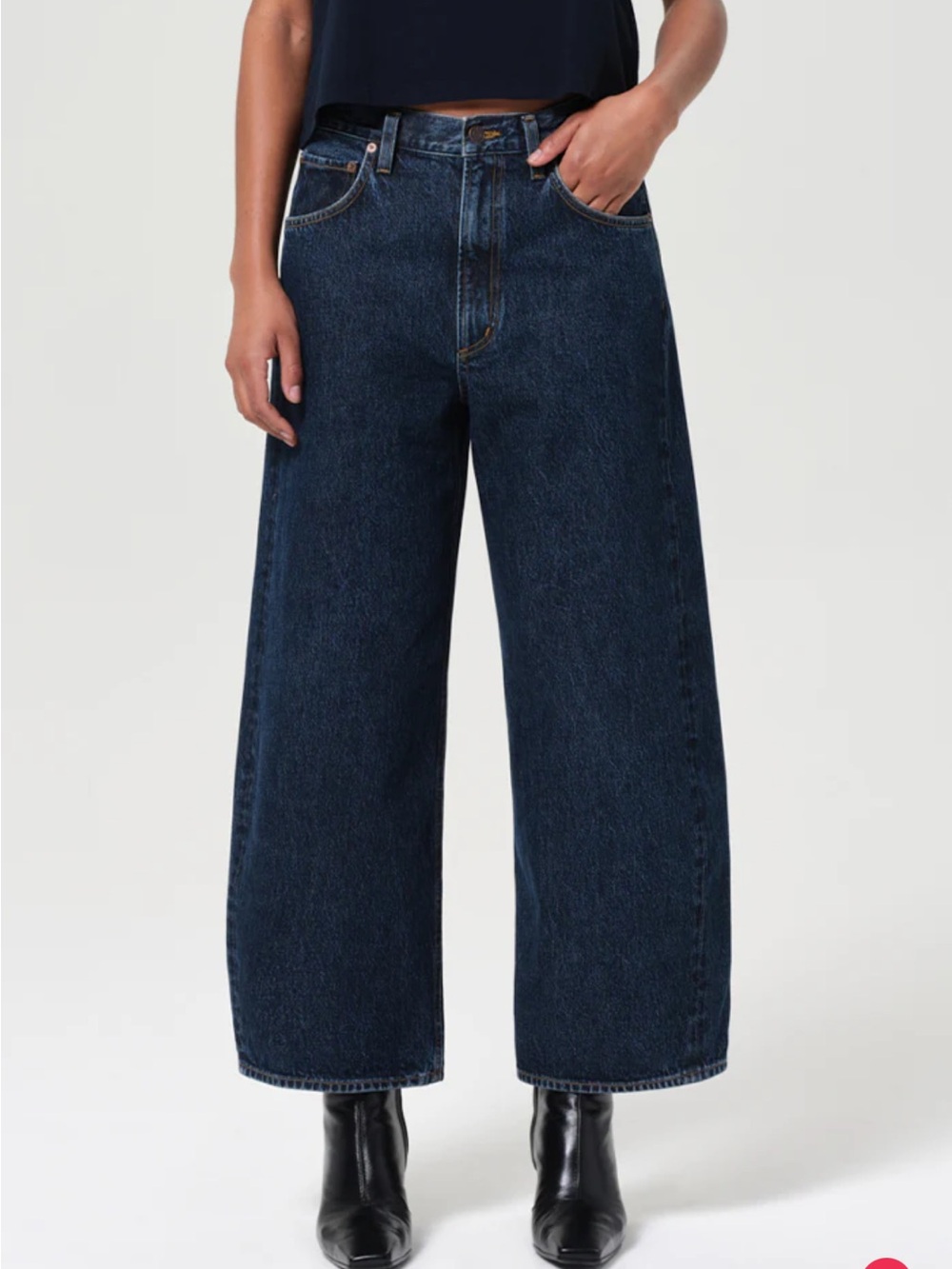 AGOLDE Low Curve Jean Crop - Picture 2 of 5